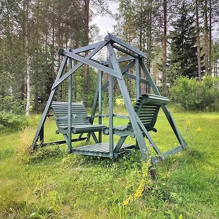 Tatil Evi Lappish Summerhouse By The River