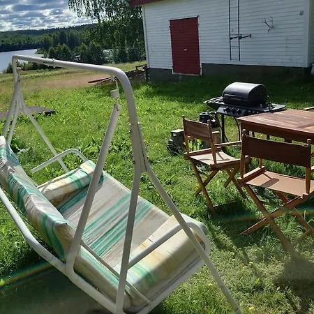 Lappish Summerhouse By The River Tatil Evi Kiemunkivaara