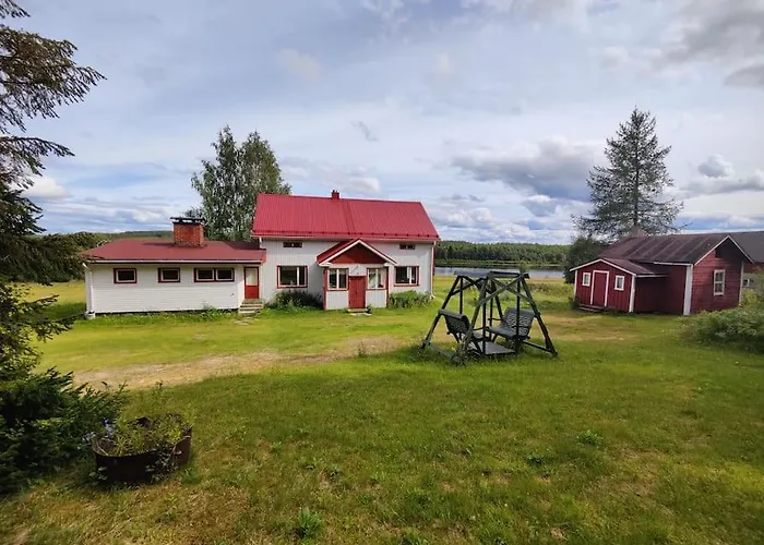 Loma-asunnot Lappish Summerhouse By The River Kiemunkivaara